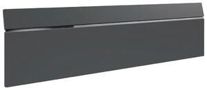 Záhlaví LEVEL BEDS B pro š. 180cm, grafit/chrom