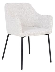 Jídelní židle House Collection Bouclé Dain White