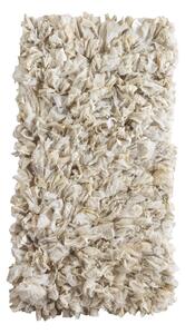 Krémový koberec Geese Fluffy, 120 x 60 cm