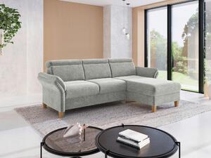 ROHOVÁ SEDAČKA, textil, světle šedá Sit & More - Sedací soupravy, Online Only