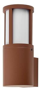 Deko-Light nástěnné přisazené svítidlo - Facado II kulaté opal, 1x max 20 W, rezavá 731156