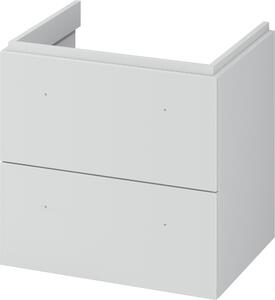 Cersanit Larga skříňka 59.4x44.4x57.2 cm závěsná pod umyvadlo šedá S932-072