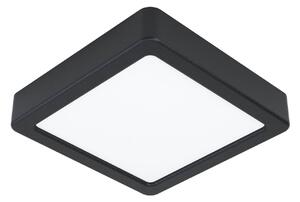 LED přisazené osvětlení FUEVA 5, 10,5W, teplá bílá, 16x16cm, hranaté, černé