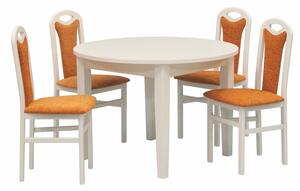 Stima Kulatý stůl MAX Rozměr: průměr 105 cm pevný, Odstín: Bílá