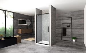 Sprchové dveře Rea RAPID swing 70 cm - černé