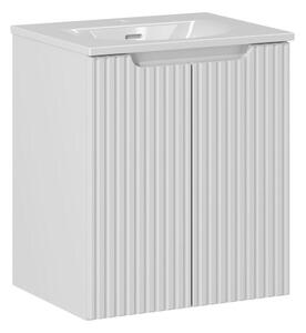Sada skříňka Comad Nova White NOVA WHITE 82-50-2D, umyvadlo Comad Sky 3 SKY 3 50CM DP (E-8099-3-50)