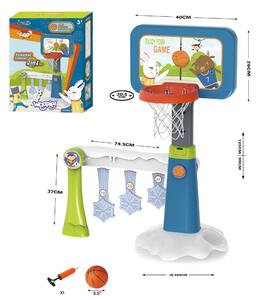 Basketbal a fotbal 2v1 s míčem a pumpičkou Woopie