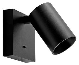 Deko-Light nástěnné přisazené svítidlo - Can Tilt hranaté USB, 1x 7,5 W GU10, černá 341340