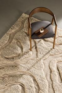 Obdélníkový koberec Trondheim x Josefin Lustig, béžový, 400x400