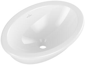 Villeroy & Boch Loop & Friends umyvadlo 50.5x36 cm oválné zápustný bílá lesk 4A610001