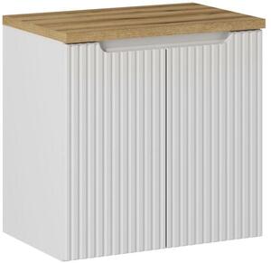 Sada skříňka Comad Nova White NOVA WHITE 82-60-2D, deska Comad Nova Oak NOVA OAK A 89-60