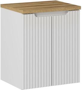 Sada skříňka Comad Nova White NOVA WHITE 82-50-2D, deska Comad Nova Oak NOVA OAK A 89-50