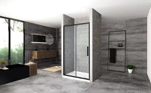 Sprchové dveře Rea RAPID fold 90 cm - černé
