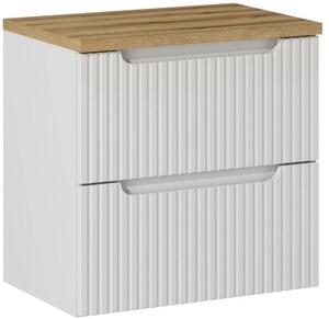 Sada skříňka Comad Nova White NOVA WHITE 82-60-2S, deska Comad Nova Oak NOVA OAK A 89-60
