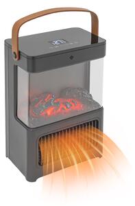 Elektrické krby Elektrický krb s realistickým 3D efektem plamene přenosný
