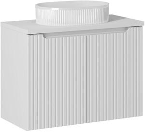 Sada skříňka Comad Nova White NOVA WHITE 82-80-2D, umyvadlo Comad Beyond 5 BEYOND 5 WHITE ( E-6564 ), NOVA WHITE 89-80