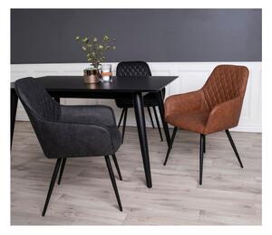 Sada 2 hnědých jídelních židlí House Nordic Harbo