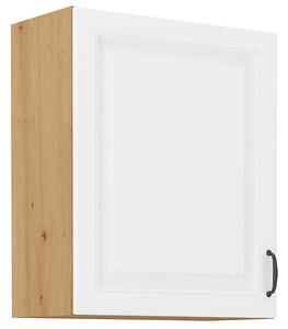 STILO ab | horní skříňka 60G-72 1F s 2 policemi | 60 cm | artisan/bílá | UNI dvířka