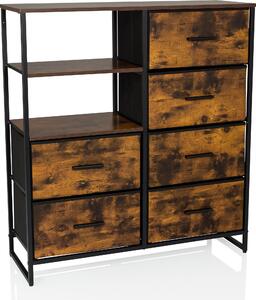 Hjh LIVING Komoda se 6 zásuvkami RAGALA Příborník 92,0 x 84,0 x 30,0 cm