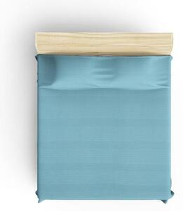 Modrý bavlněný přehoz přes postel na dvoulůžko Mijolnir, 220 x 240 cm