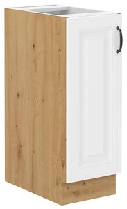 STILO ab | dolní skříňka 30D CARGO s výsuvným regálem | 30 cm | artisan/bílá