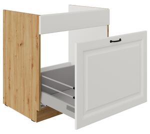 STILO ab | dolní skříňka 80ZL 1S na dřez | 80 cm | PREMIUM BOX | artisan/bílá