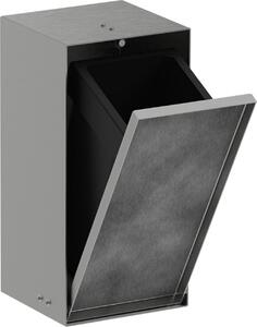 HANSGROHE 56063800 XtraStoris Rock vestavěný odpadkový koš