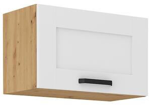 LUNA ab | horní skříňka 60 GU-36 1F výklopná | 60 cm | artisan/bílá