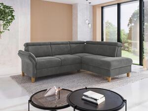 ROHOVÁ SEDAČKA, textil, šedá Sit & More - Sedací soupravy, Online Only