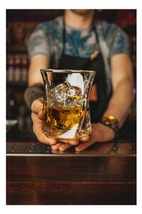 Dvoustěnná sklenice na whiskey Vialli Design, 300 ml