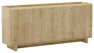 Marckeric Komoda Daira 180 x 40 cm s dubovým dekorem