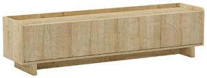Marckeric TV stolek Daira 180 x 40 cm s dubovým dekorem