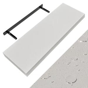 Nástěnná police FIGO + konzole, 70cm, bílá Casaria