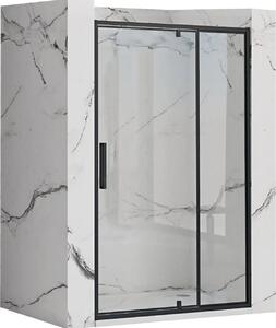 Pivotové sprchové dvere Rea RAPID SWING 120 Black