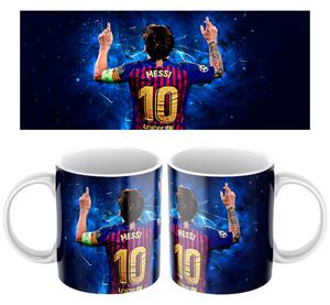 Keramický hrnek s motivem Messi Barcelona