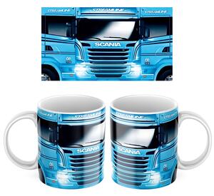 Keramický hrnek s motivem kamionu Scania
