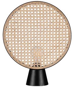 Ratanová stolní lampa Nova Luce Tierra 30 cm