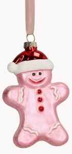 Sada skleněných vánočních ozdob Gingerbread, 2 díly
