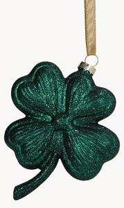 Sada skleněných vánočních ozdob Four-Leaf Clover, 2 díly