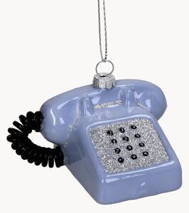 Skleněná vánoční ozdoba Retro Phone