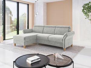 ROHOVÁ SEDAČKA, textil, světle šedá Sit & More - Sedací soupravy, Online Only