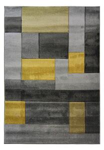 Šedo-žlutý koberec Flair Rugs Cosmos, 160 x 230 cm