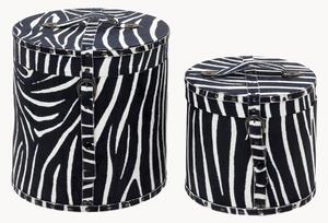 Sada úložných boxů Wild Animal Zebra, 2 díly