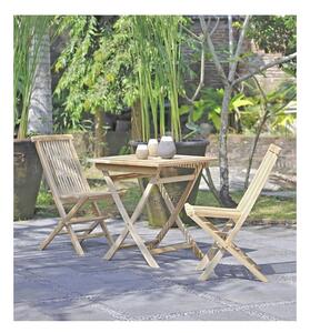 Zahradní stůl z teakového dřeva Garden Pleasure Java, 70 x 70 cm
