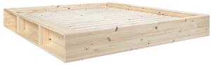 Dřevěná dvoulůžková postel Karup Design Ziggy 160 x 200 cm