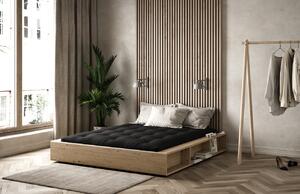 Dřevěná dvoulůžková postel Karup Design Ziggy 160 x 200 cm