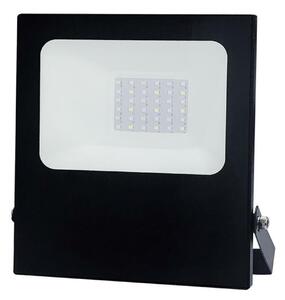 ACA Lighting černá LED SMD reflektor IP66 30W RGBW 230V Q30RGBW
