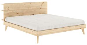 Dřevěná dvoulůžková postel Karup Design Retreat 160 x 200 cm
