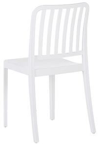 Sada 2 zahradních židlí bílá SERSALE