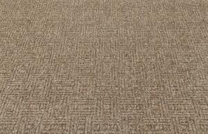 TIMZO Metrážový koberec SPARTA 5617 BARVA: Hnědá, ŠÍŘKA: 4 m